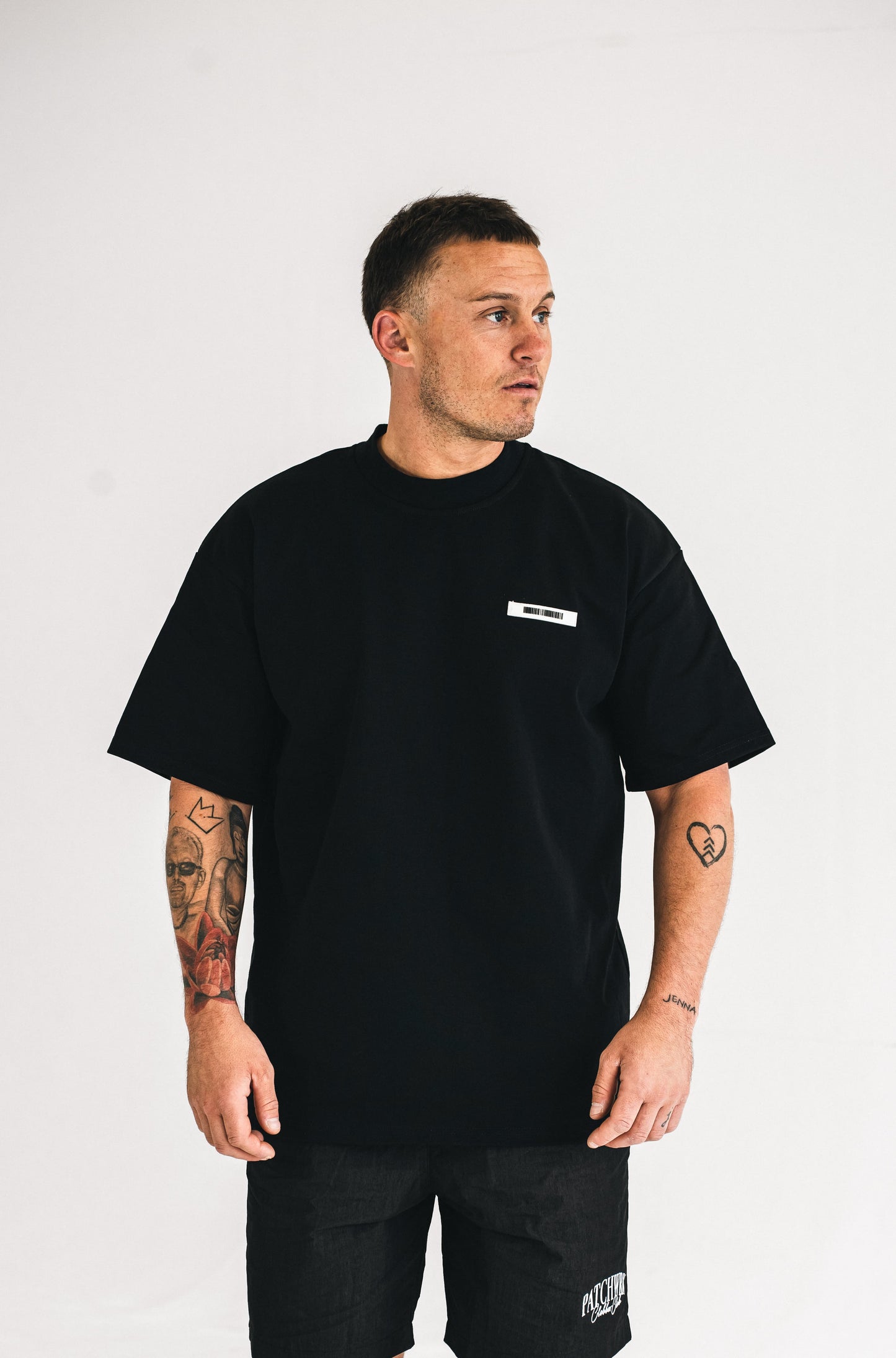 Barcode T-shirt (Black)